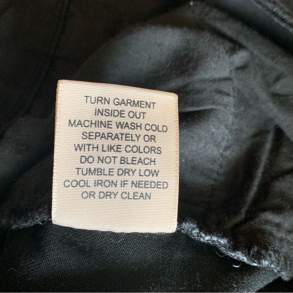 philosophy republic clothing jeans black size 2 - Picture 5 of 9